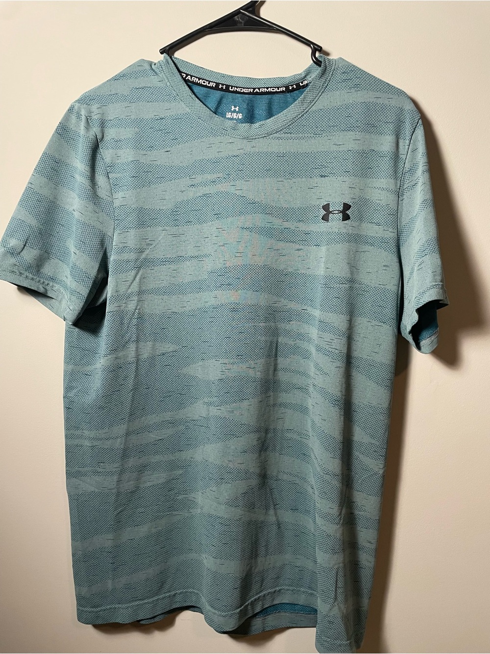 Under Armour Men’s Large Teal Heather Performance T-Shirt